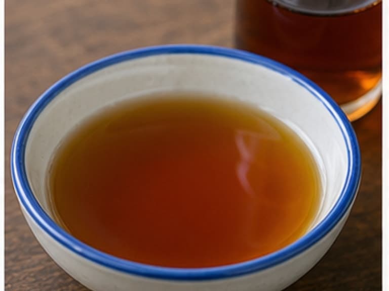 鱼露AI 拟真教学图：真实食材照片：必须是 鱼露 / 鱼露 本身，最好体现按净重称量，烹饪前单独备好。；不能用成品菜、插画或普通替代品。