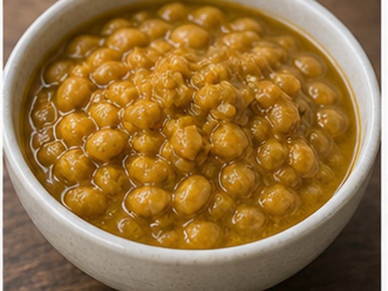 黄豆酱AI 拟真教学图：真实食材照片：必须是 黄豆酱 / yellow bean paste 本身，最好体现按净重称量，烹饪前单独备好。；不能用成品菜、插画或普通替代品。