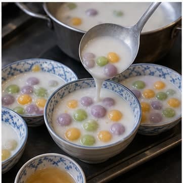 装盘AI 拟真教学图：真实烹饪过程照片：必须表现“装盘”。画面应对应动作：按一人份分装，保持主体和酱汁比例。；加入材料：无新增材料；视觉标准：颜色清楚，不混浊。
