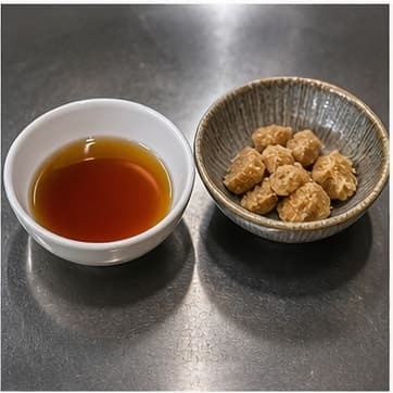 调味预混AI 拟真教学图：真实前期准备照片：必须表现“调味预混”，画面要能对应：鱼露、糖、罗望子或青柠汁不要一次全倒，先按 80% 备好，最后再微调。