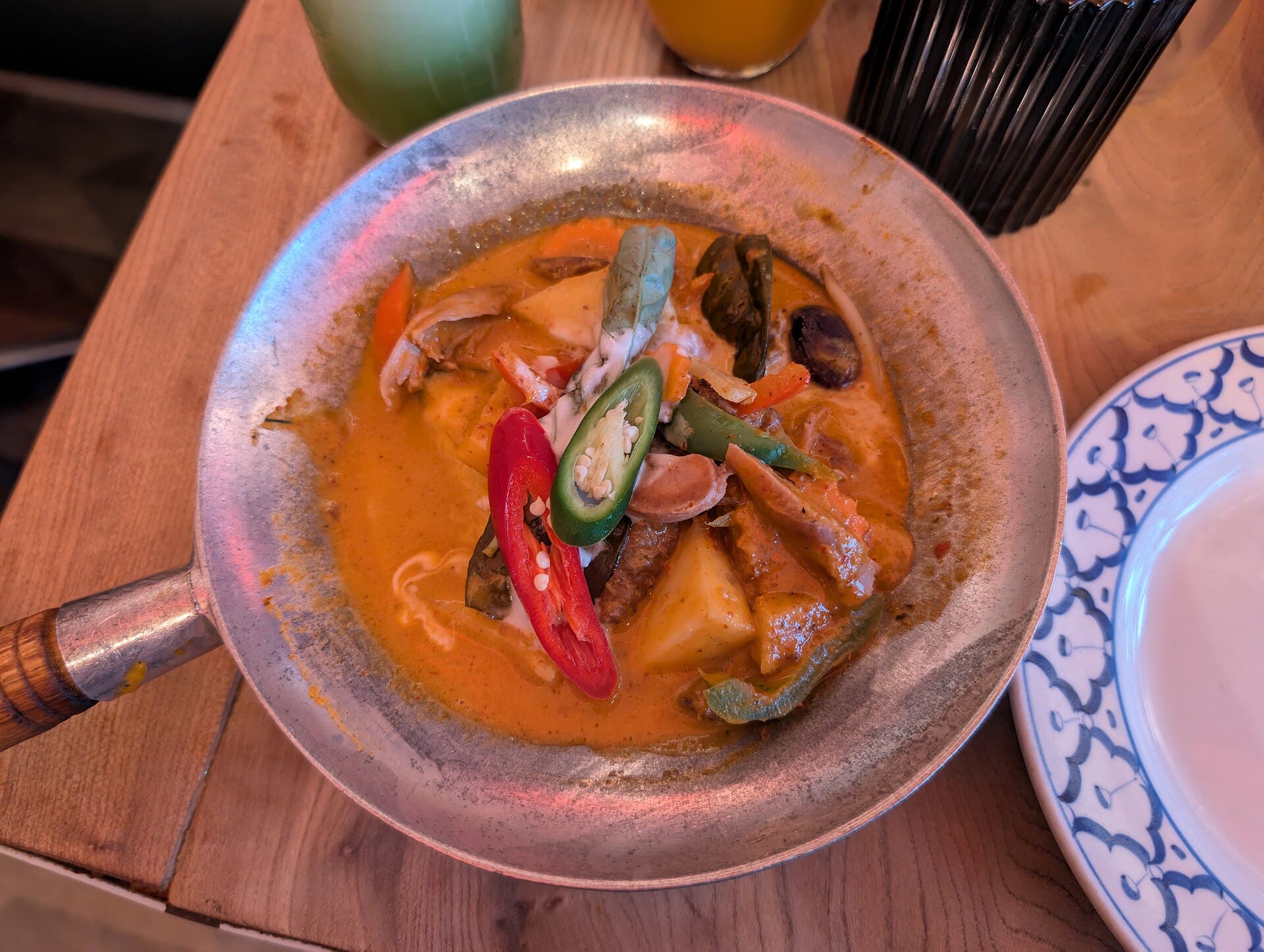 烤鸭红咖喱 Roast Duck Red Curry 真实成品图
