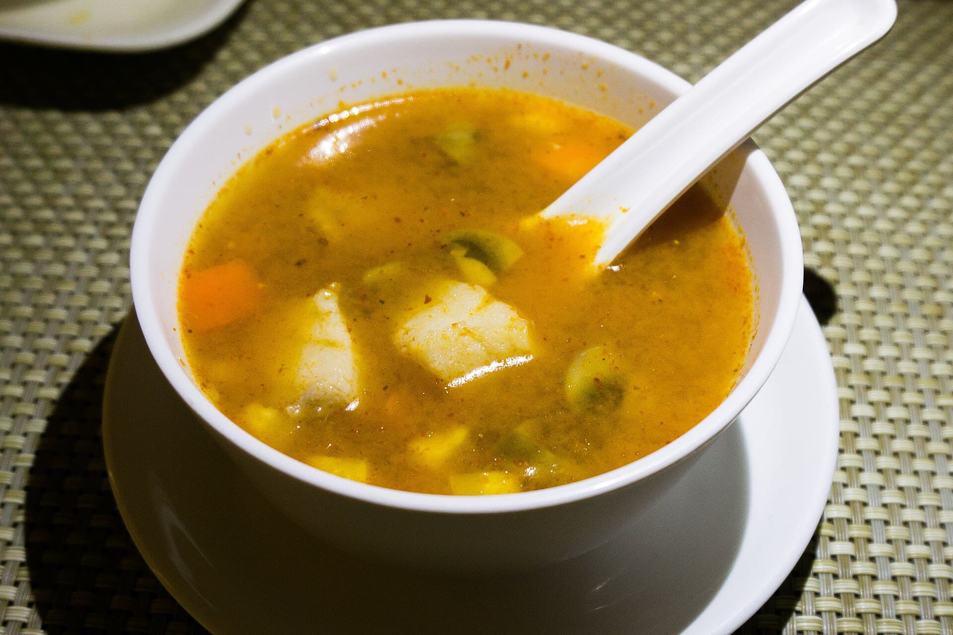 酸辣鱼咖喱 Gaeng Som Pla 真实成品图