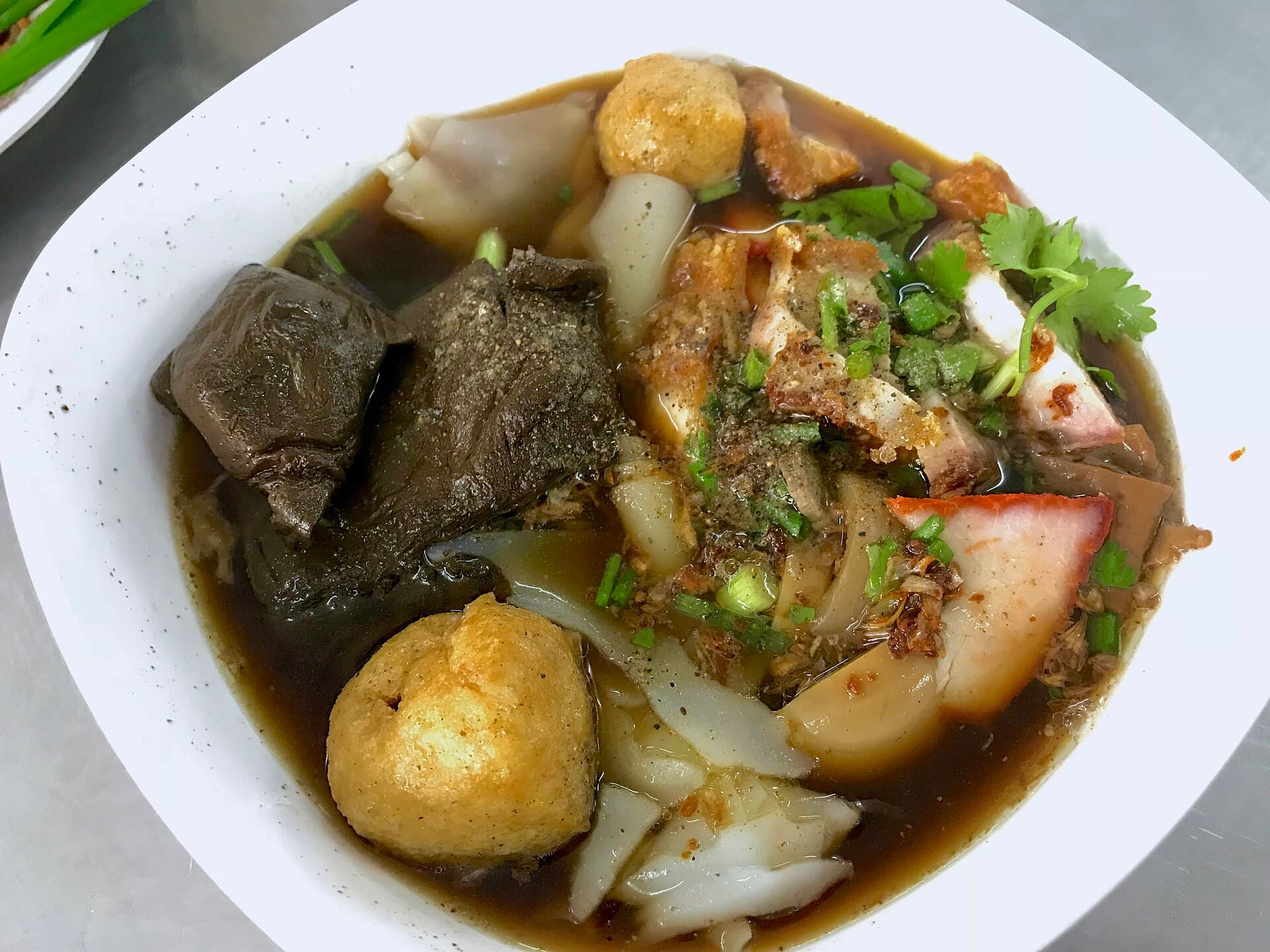 胡椒卷粉汤 Guay Jab 真实成品图