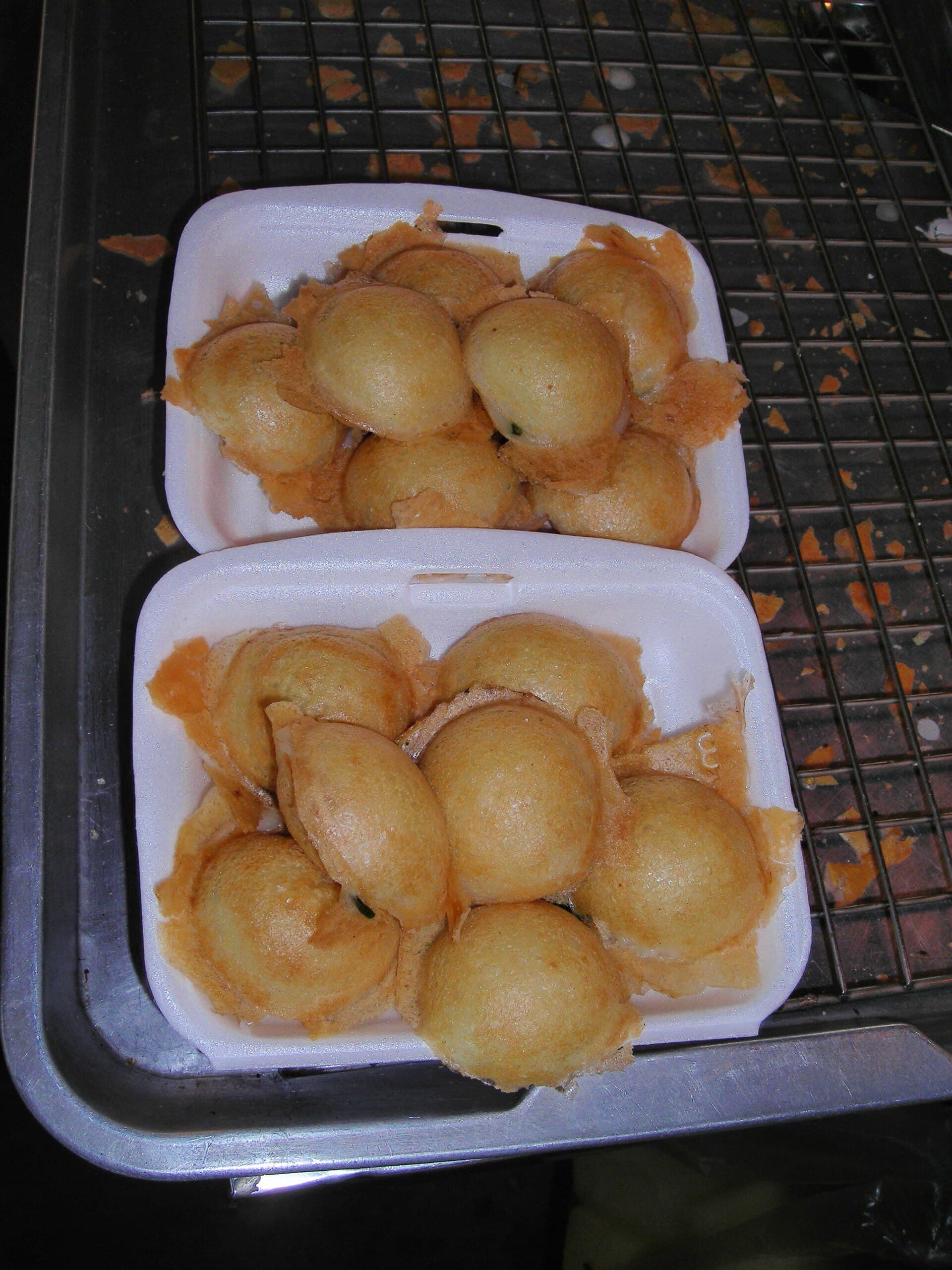 椰浆小饼 Khanom Krok 真实成品图