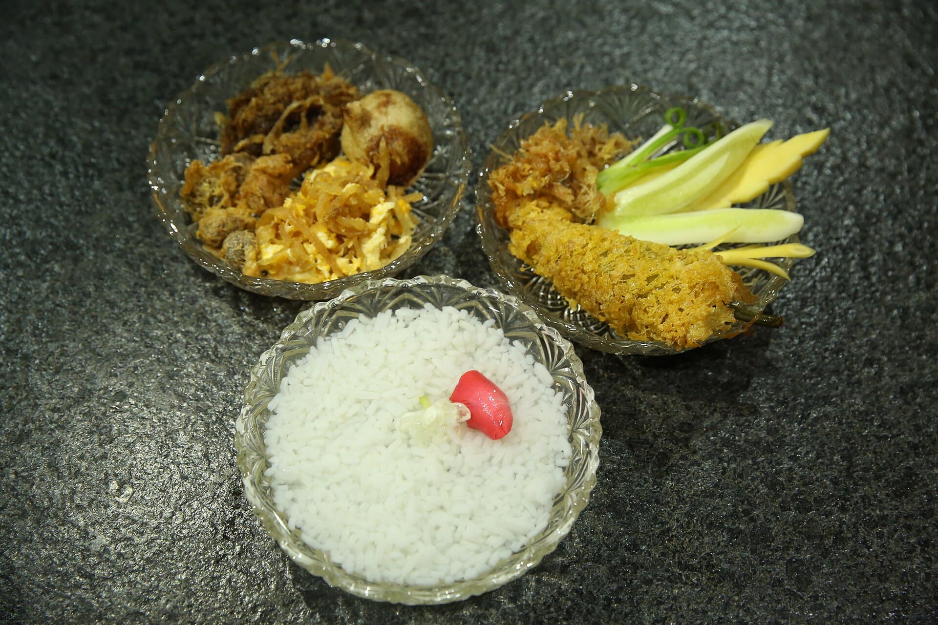 冰水香米饭 Khao Chae 真实成品图