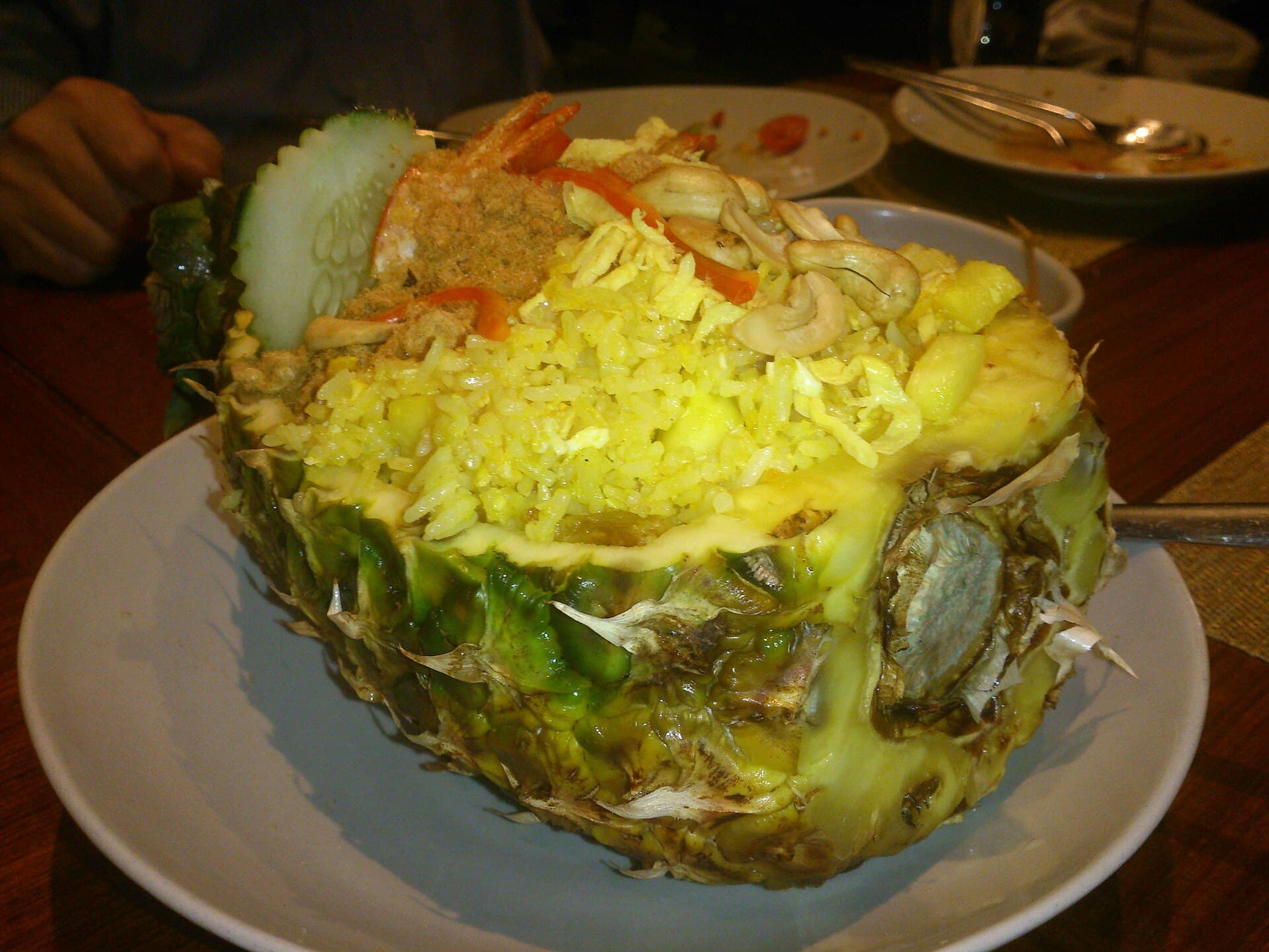 菠萝炒饭 Khao Pad Sapparot 真实成品图