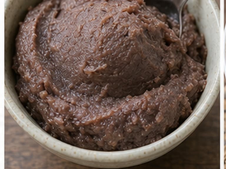 虾酱AI 拟真教学图:真实食材百科照片:必须是 虾酱 / Shrimp Paste,不可用普通替代品或抽象插画。