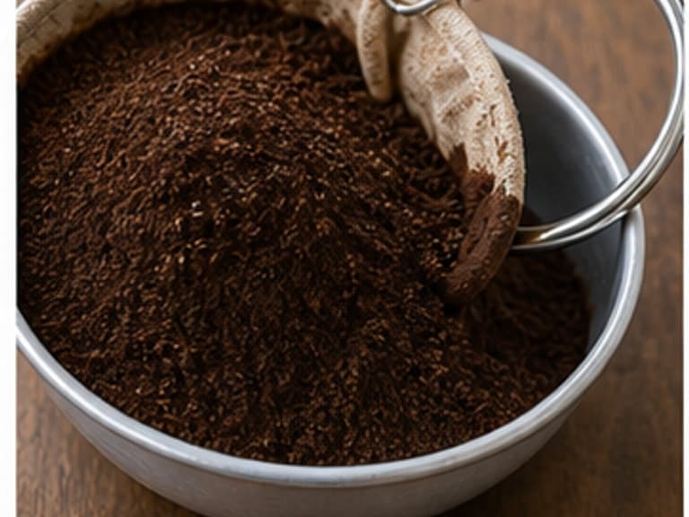 泰式咖啡粉AI 拟真教学图:真实食材照片:必须是 泰式咖啡粉 / Thai coffee powder 本身,最好体现按净重称量,烹饪前单独备好。;不能用成品菜、插画或普通替代品。