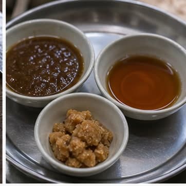 调味预混AI 拟真教学图:真实前期准备照片:必须表现“调味预混”,画面要能对应:鱼露、糖、罗望子或青柠汁不要一次全倒,先按 80% 备好,最后再微调。