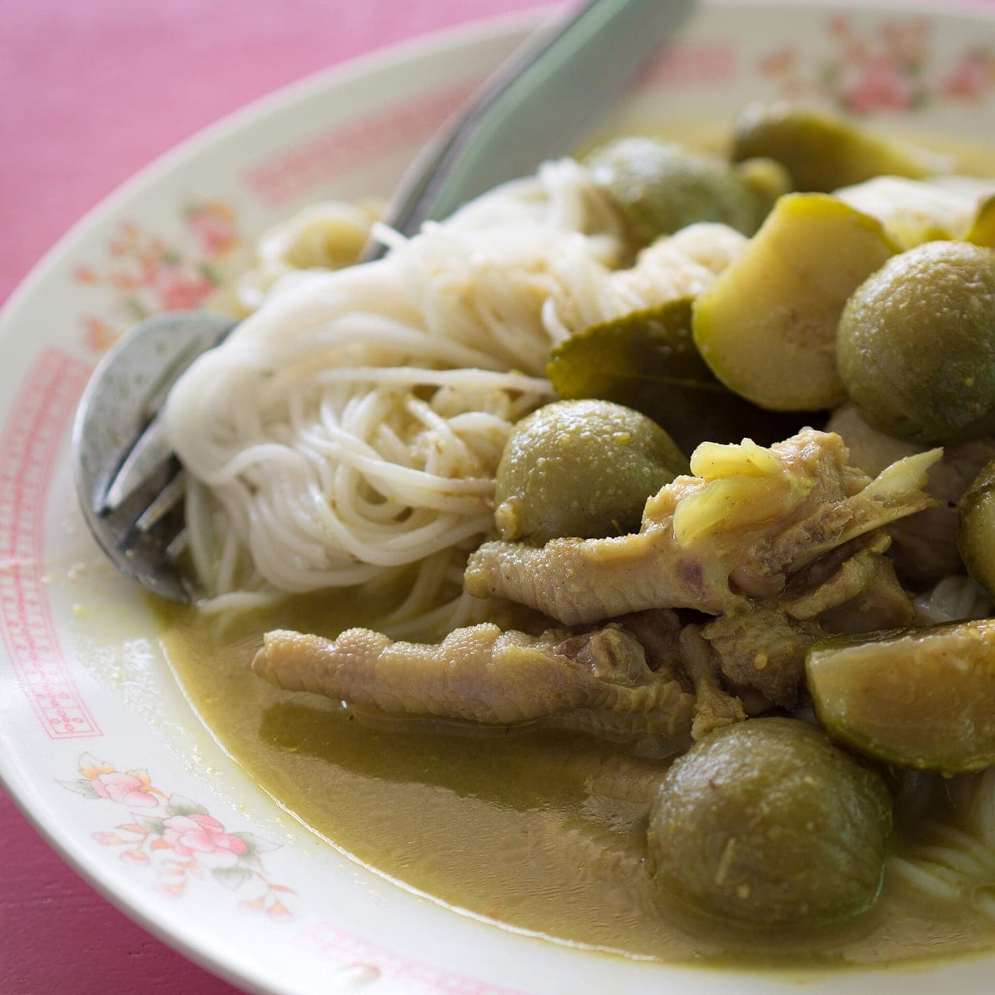 泰式鸡肉泡饭 Khao Tom Gai 真实成品图