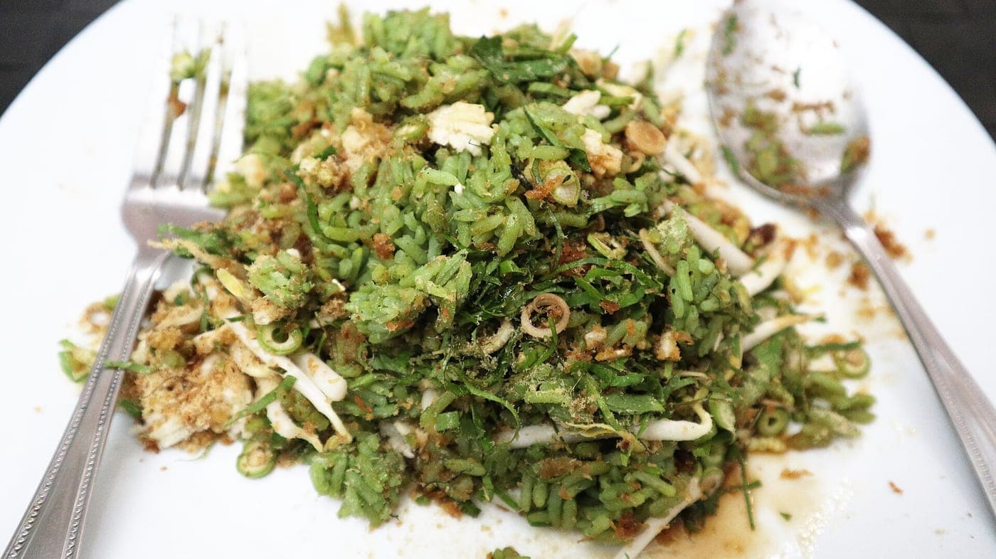 南部香草拌饭 Khao Yam 真实成品图