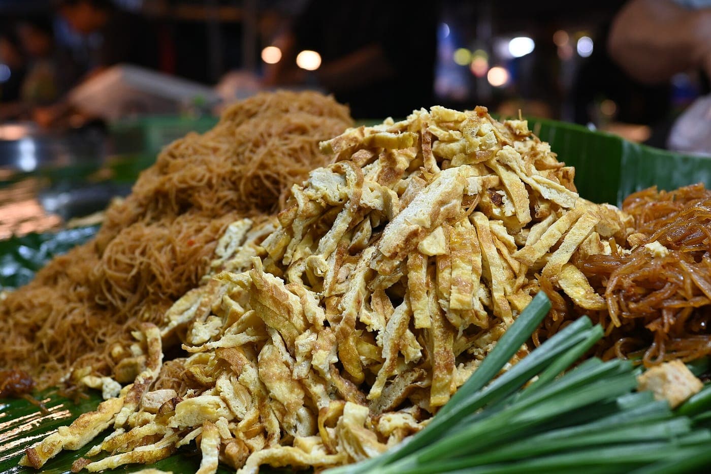 泰式脆米粉 Mee Krob 真实成品图