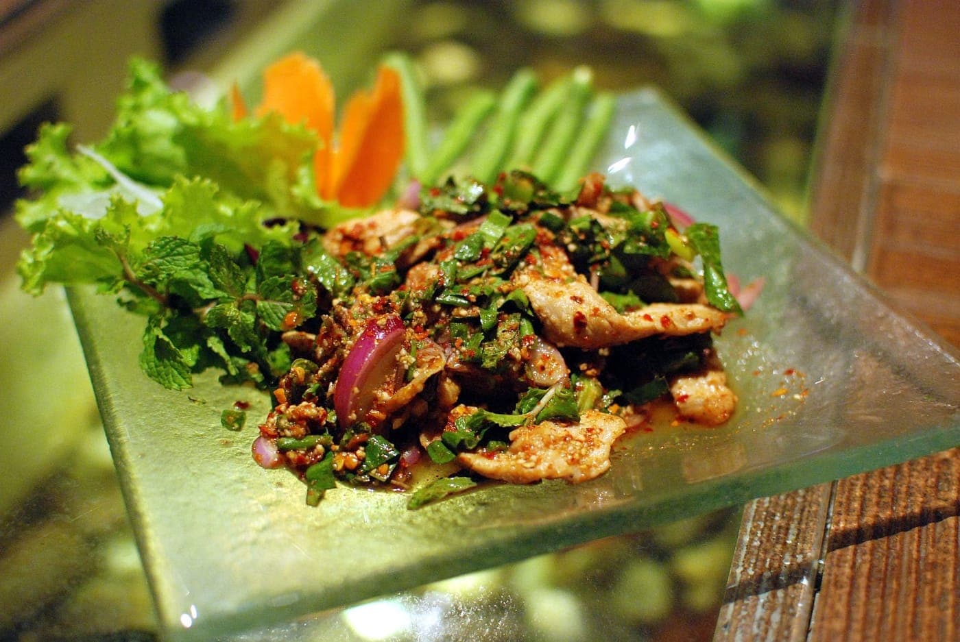 泰式烤牛肉 Neua Yang 真实成品图
