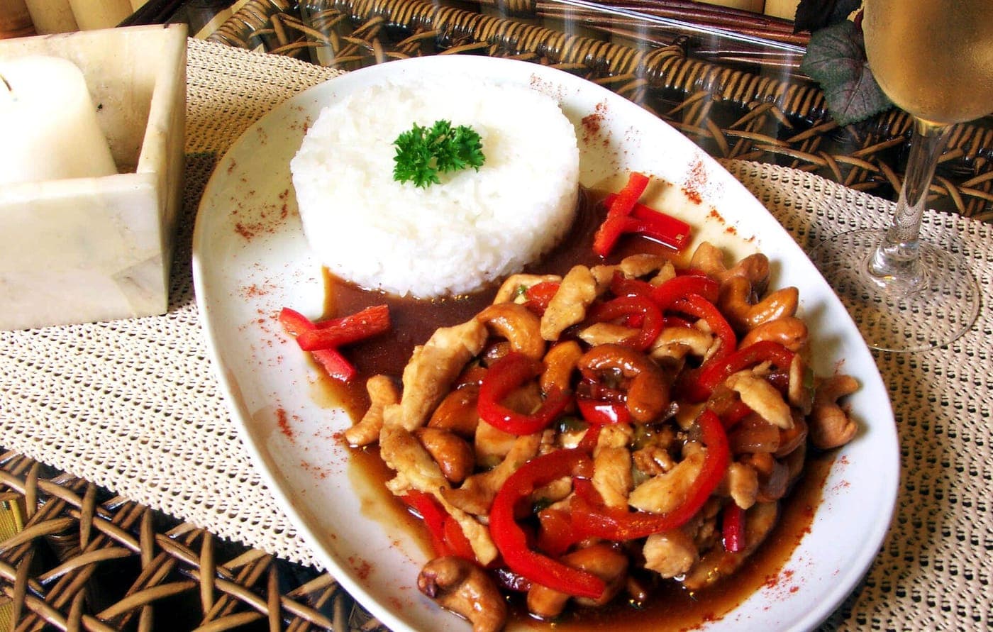 泰式鸡肉炒河粉 Pad Thai Gai 真实成品图