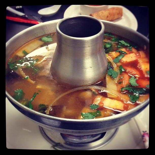 鱼肉冬阴功 Tom Yum Pla 真实成品图